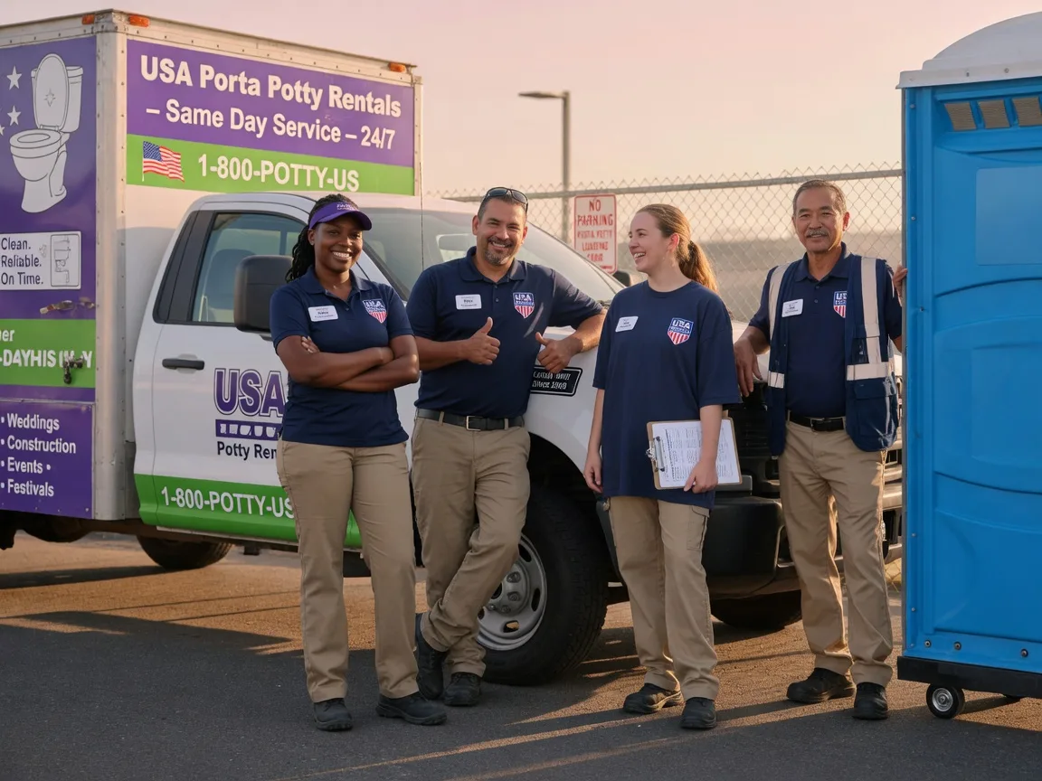 Porta Potty Rental company in Olathe, CO